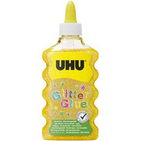 UHU Glitter Glue Χρυσόκολλα 177ml Χρυσό