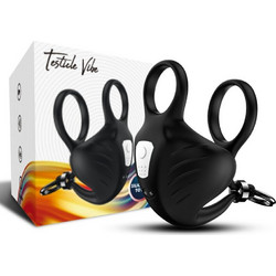 Armony Manta Scrotum Vibrator Ring Black D-238028