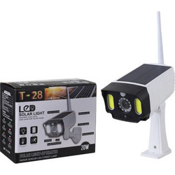 ΗΛΙΑΚΟΣ ΠΡΟΒΟΛΕΑΣ LED ΜΕ ΑΙΣΘΗΤΗΡΑ ΚΙΝΗΣΗΣ SOLAR SENSOR LIGHT T-28 - OEM