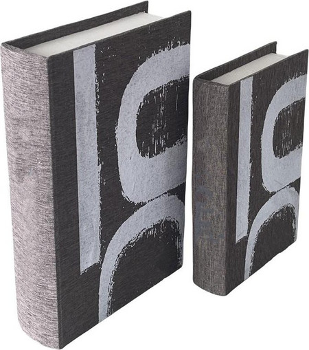 ΚΟΥΤΙ ΞΥΛΙΝΟ ΣΕΤ 2 ΒΙΒΛΙΟ 30X20X6,5/24X15X4,5CM CODE: KOB105 ESPIEL