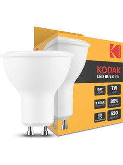 KODAK Max LED Izzo Σποτ Λάμπα Alu-Plastic 7W GU10 100 6000K 520lm