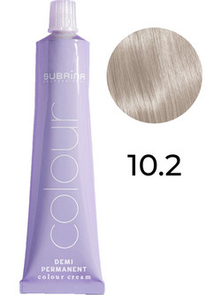 Subrina Professional Demi Permanent Colour 10/2 Pearl Blonde Βαφή Μαλλιών 60ml