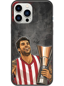 Θήκη Kings of Europe Legends - Saint George iPhone 14 Pro Black TPU (Μαύρη Σιλικόνη)