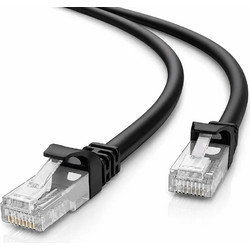 Powertech U/UTP Cat.5e Καλώδιο Δικτύου Ethernet 50m Black