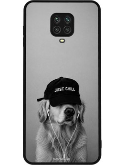 Sonique Men's Edition Θήκη με Σχέδιο «Just Chill Pup» (Xiaomi Redmi Note 9S / Redmi Note 9 Pro)