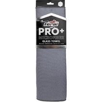 Πετσέτα Microfiber Τζαμιών Feral Pro+ 40X60cm 250gsm Σκούρο Γκρί 1 Τεμάχιο