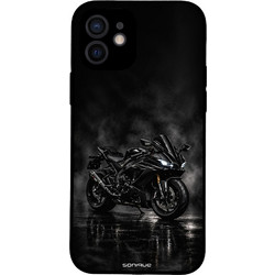 Sonique Men's Edition Back Cover Black Ride (iPhone 12)