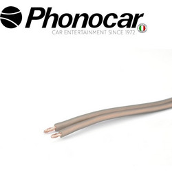PHONOCAR 06.142.1 Καλωδιο Ηχειων 2 X 1mm Γκρι 50 Mt