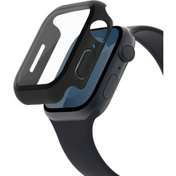 BELKIN OVG003ZZBK-REV TemperedCurve 2-in-1 Treated Screen Protector + Bumper for Apple Watch