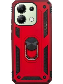 Vivid Ring Rugged Armor Case Red (Xiaomi Redmi Note 13 4G)