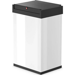 Hailo Κάδος Απορριμμάτων Πλαστικός Λευκός 35lt 8401310