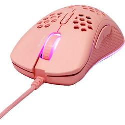 Deltaco GAM-108 Ενσύρματο Gaming Ποντίκι RGB 6400 DPI Pink