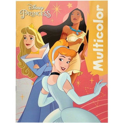 Disney Princess Βιβλίο Ζωγραφικής Multicolor Α4 32 Σελίδες Χρωματισμού