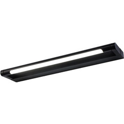 Aca Bati Led Επιτοίχιο Φωτιστικό Μπάνιου 6W 4000K Μαύρο (PN2834LED40BK)