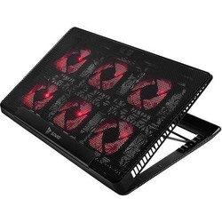 SAVIO COS-01 Cooling Pad Laptop έως 17.3" με 6 Ανεμιστήρες & Φωτισμό