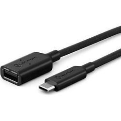 Alogic Elements Pro Adapter USB-C to USB-A (M/F) Black