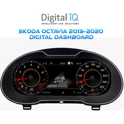 DIGITAL IQ DYL 597_DC (12.3in) DIGITAL INSTRUMENT CLUSTER for SKODA OCTAVIA 7 mod. 2013-2020
