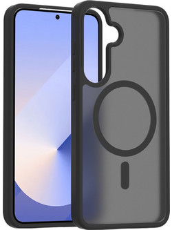 Θήκη Κινητού - Phone Case για Samsung Galaxy A15 4G/5G 6.5" Ημιδιάφανη Ματ Φιμέ Μαύρη MagSafe/Magnetic Υβριδική TPU/PC Shockproof Anti-Scratch Ανθεκτική Αντιολισθητική με Προστασία Κάμερας (Κωδ.1-CASE