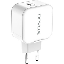 Nevox USB Type-C Wall Adapter White