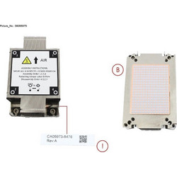 Fujitsu Ψύκτρα Fujitsu COOLER KIT for 2ND CPU PY-TKCPC86 PY-TKCPC86