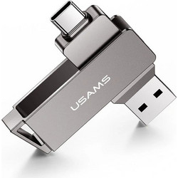 Usams ZB200 64GB USB Stick 3.2 Gen 1 με USB-A & USB-C