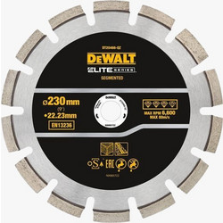 Dewalt DT20466 Δίσκος Κοπής Δομικών Υλικών 230mm Elite Series