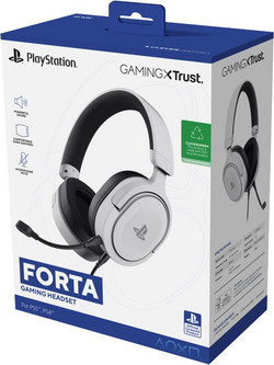 Trust GXT 498 Forta Gaming Headset Over Ear White