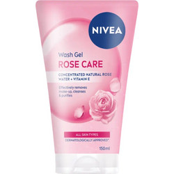 Nivea Micellair Rose Water Wash Gel Ντεμακιγιάζ 150ml