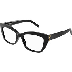 Saint Laurent SLM117 001 Γυναικείος Σκελετός Γυαλιών Οράσεως Κοκάλινος Μαύρος