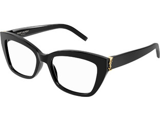 Saint Laurent SLM117 001 Γυναικείος Σκελετός Γυαλιών Οράσεως Κοκάλινος Μαύρος