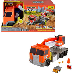 Bakaji Σετ Παιχνιδιού Matchbox Action Drivers Μεταμορφούμενος Εκσκαφέας με Όχημα Φορτηγό 02841977