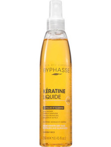 Byphasse Keratin Liquid Spray Μαλλιών Κερατίνης κατά της Ξηροδερμίας 250ml