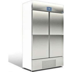Sanden Intercool Thailand SPS-0903 Επαγγελματικό Ψυγείο σε Γκρί Χρώμα με Inox Πρόσοψη