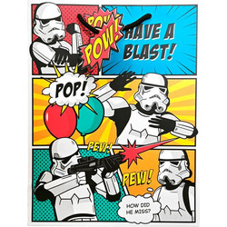 Star Wars The Original Stormtrooper Comic Strip assorted large gift bag