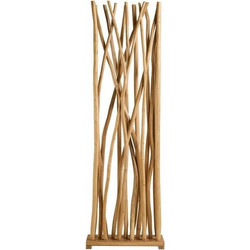 Paravan Διακοσμητικό Φυσικό 60x20x190cm