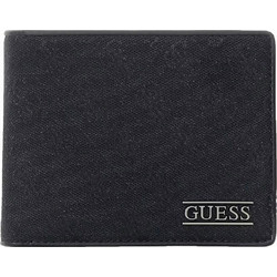 Guess - SMBOLJLEA20-DAB - Boston Bifold M - Black - Leather - Πορτοφόλι - black