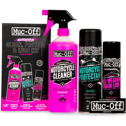 Muc Off Σετ καθαρισμού/προστασίας/λίπανσης Motorcycle Clean-Protect-Lube Kit V2