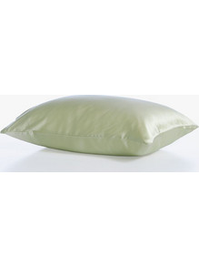 Μεταξωτή Μαξιλαροθήκη Nef-Nef Homeware DIAMOND Green Champagne