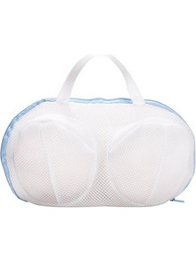 UNBRANDED Θήκη πλυσίματος CLN-0038 για στηθόδεσμο & ευαίσθητα ρούχα, λευκή