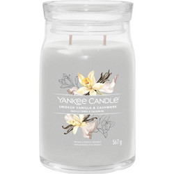 Αρωματικό Κερί Yankee Candle με διάρκεια καύσης έως 80 ώρες και άρωμα Smoked Vanilla & Cashmere 1629989E