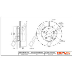 Dr!ve+ Δισκόπλακα - DP1010.11.0542