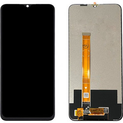 High Copy LCD Touch Screen για Realme C11, χωρίς Frame, μαύρη