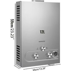 Ταχυθερμοσίφωνας υγραερίου 6L/8L/10L/12L/16L/18L - Ταχυθερμοσίφωνας υγραερίου 12L