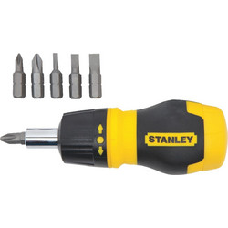 Stanley Κατσαβίδι Καστάνιας με 6 Μαγνητικές Εναλλασσόμενες Μύτες