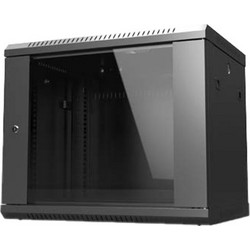 KV-6606BXA Rack 6U Επιτοίχιο Τζάμινη Πόρτα