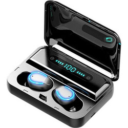 TWS F9-5 Ακουστικά Bluetooth In Ear Ανθεκτικά στο Νερό