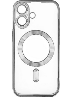 Θήκη Back Cover Electro Magsafe Για iPhone 16 - Ασημί