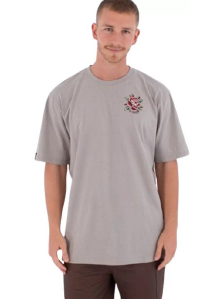 HURLEY TATTOO TRUDY TIGGER T-SHIRT ΜΠΛΟΥΖΑ MTSEUTT0002-024-PARTICLE GREY
