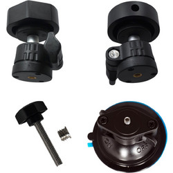 Βάση στήριξης - Starlink Mini Suction Cup Mount for sunroofs, windows and smooth surfaces portable mounting solution,gimbal adapter Black (Κωδ.1-PER0169 )