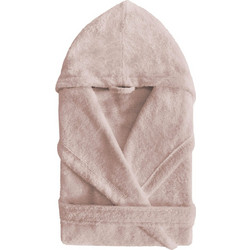 Sorema Μπουρνούζι 100% Βαμβακερό με Κουκούλα Nude NEW-PLUS-HOODED